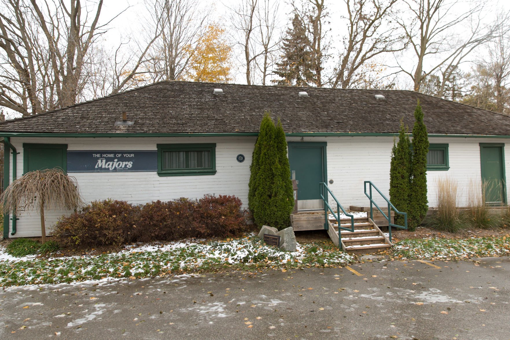 London Majors clubhouse